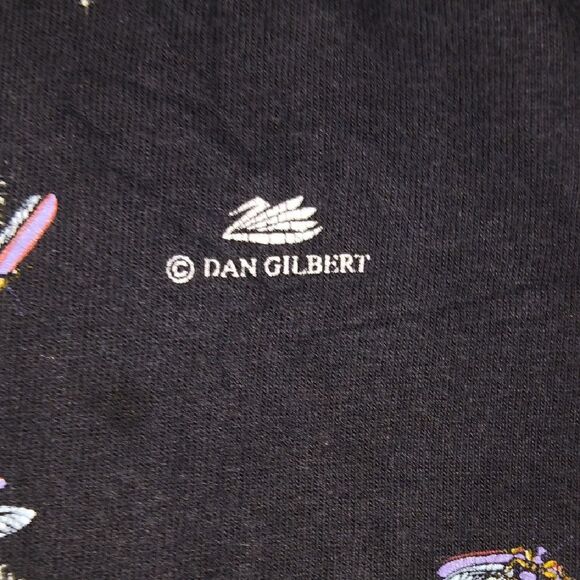 VNTG Dan Gilbert Fireflies Black Shirt - Picture 4 of 9